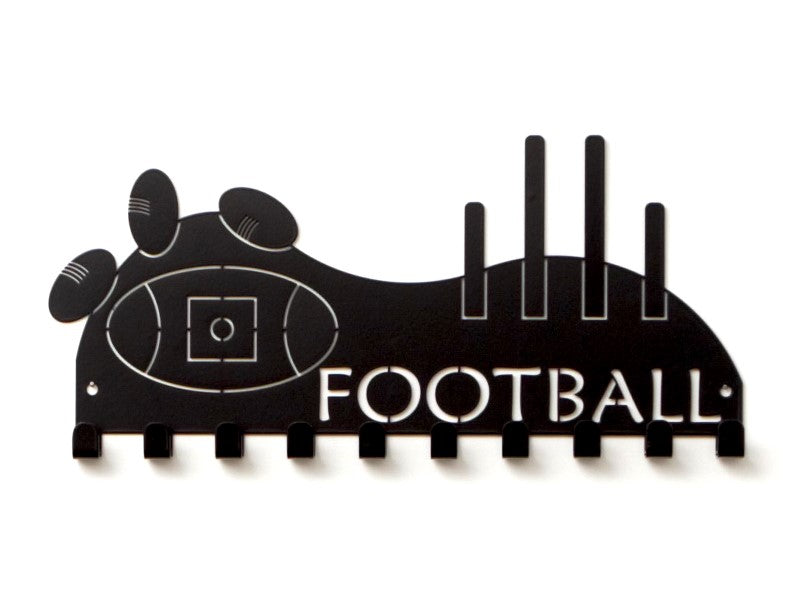 AFL Football Medal Holder - Premium quality sports medal displays by Australian Medal Holders