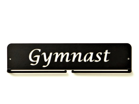 Gymanst Medal Holder - Black Premium quality Gymnast medal displays by Australian Medal Holders