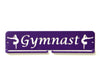 Gymanst Medal Holder - Purple Gymnast medal displays by Australian Medal Holders - Australian Hangers