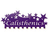 Calisthenics Medal Holder - Purple Calisthenics medal displays by Australian Medal Holders