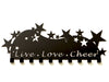Live Love Cheer Medal Holder - Premium quality sports medal displays by Australian Medal Holders