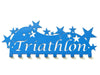 Triathlon Medal Hanger - Premium Quality Blue Powder Coated medal hanger - sports medal displays by Australian Medal Holders